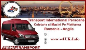 Firme de transport intre Romania si UK, rezervari online