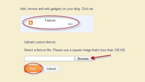 Cum modific favicon pe un site construit pe Blogger