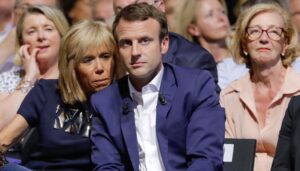Brigitte Macron este mai batrana cu 25 de ani ca sotul ei